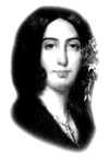 George Sand portrait by Charpentier